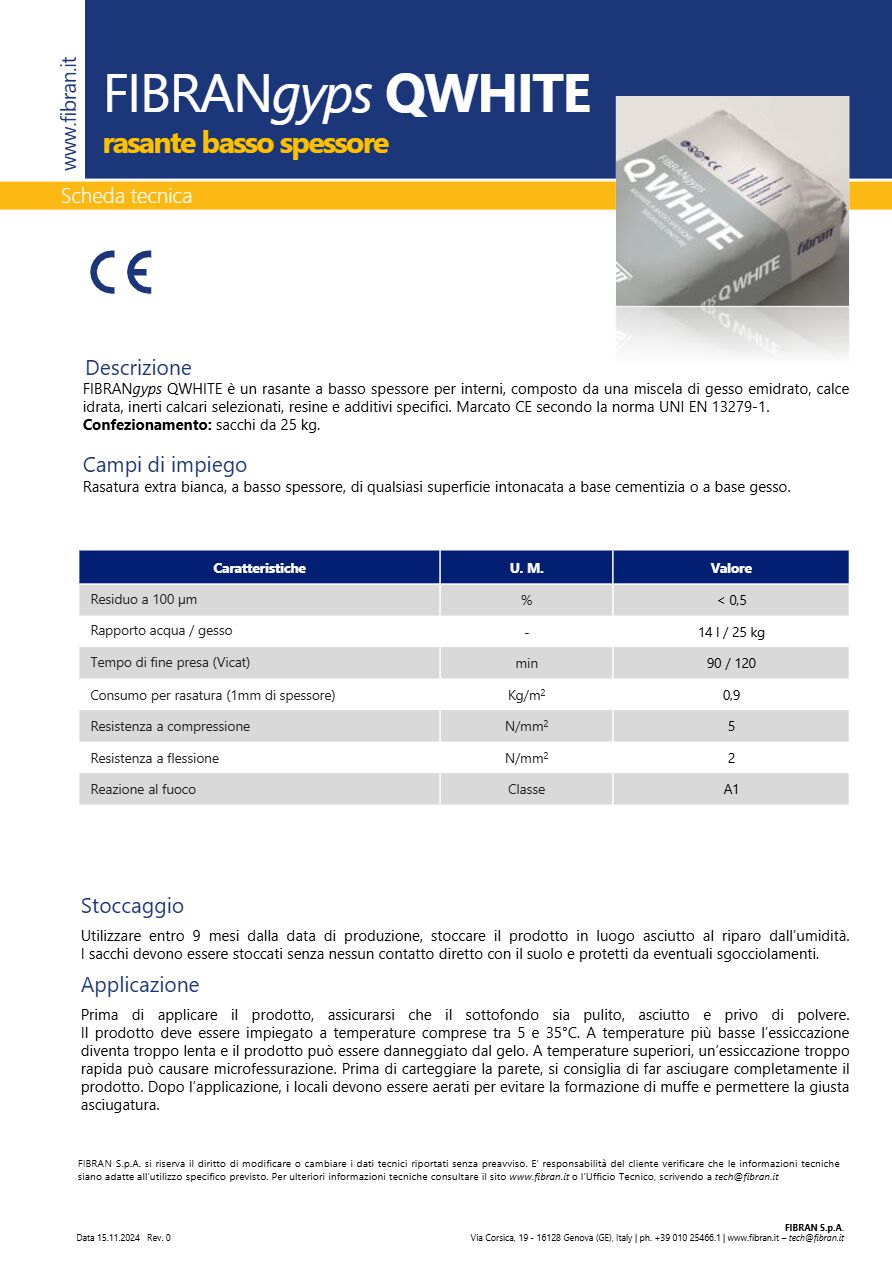Catalogo FIBRANgyps QWHITE