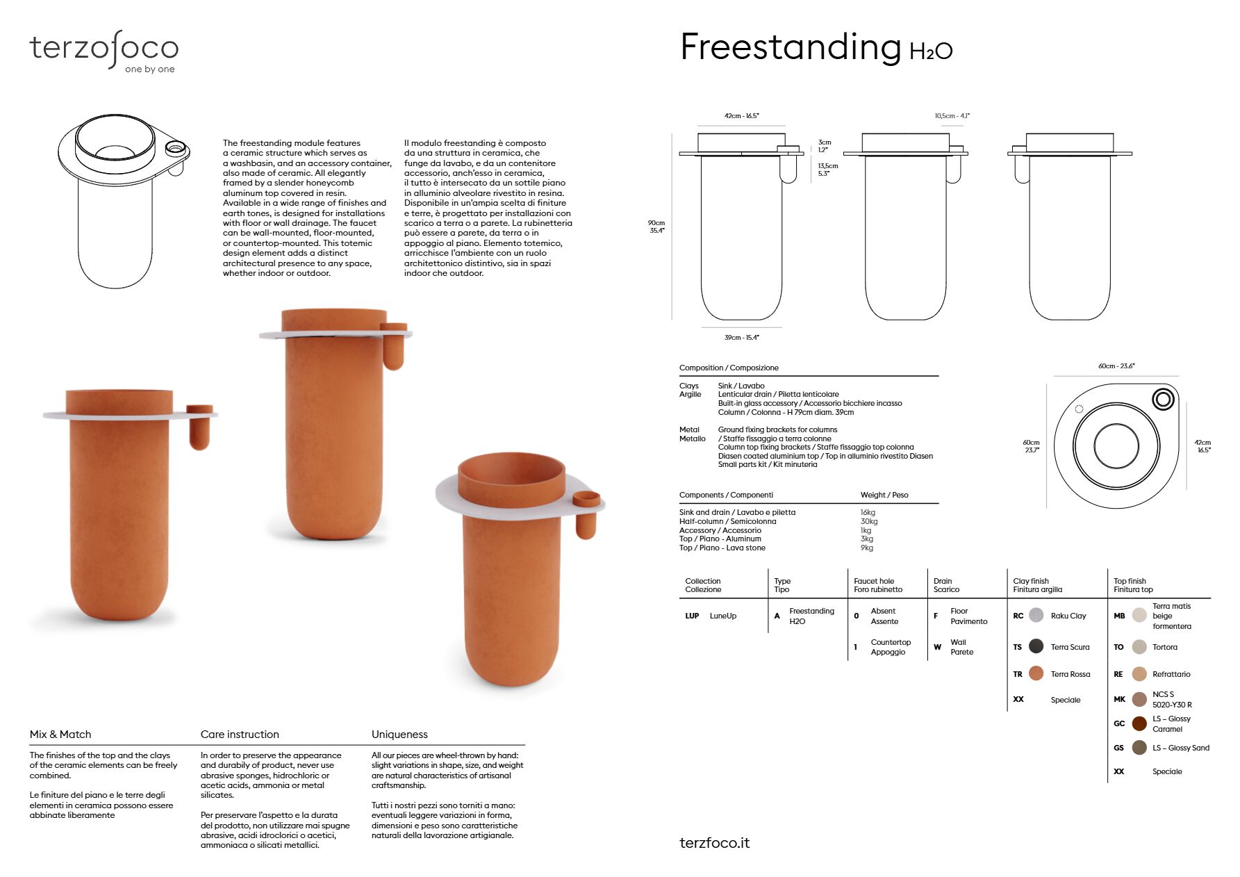 Freestanding H2O (en, it)