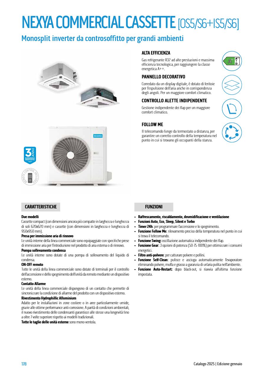 Catalogo NEXYA COMMERCIAL CASSETTE (it)