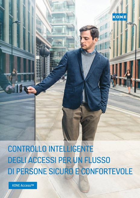 Sistema di controllo degli accessi per ascensori e porte KONE Access - KONE