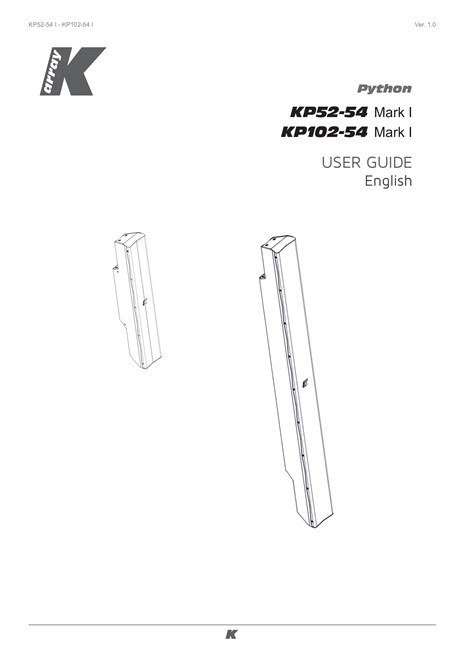 KP52 54 / KP102 54 User Guide (en)