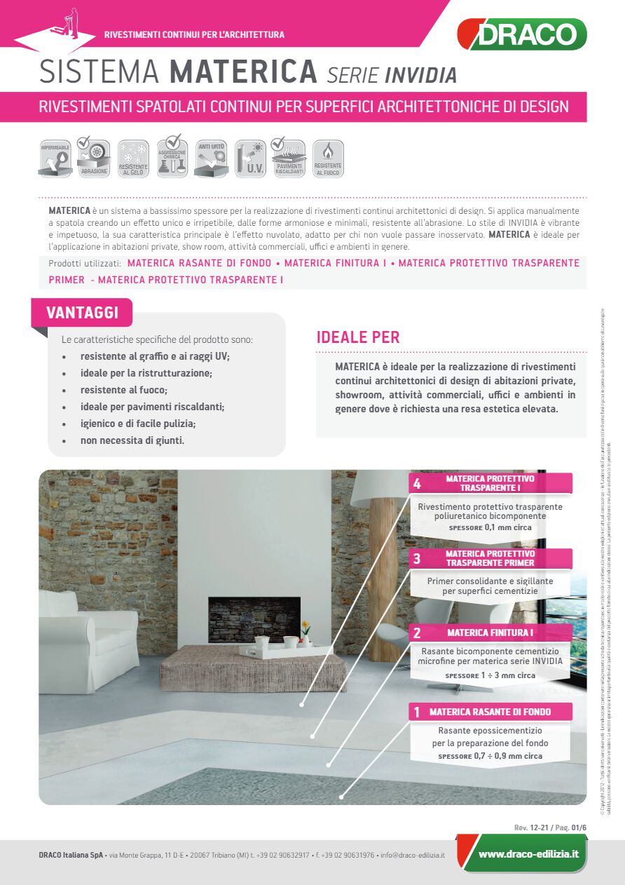Catalogo MATERICA INVIDIA (it)
