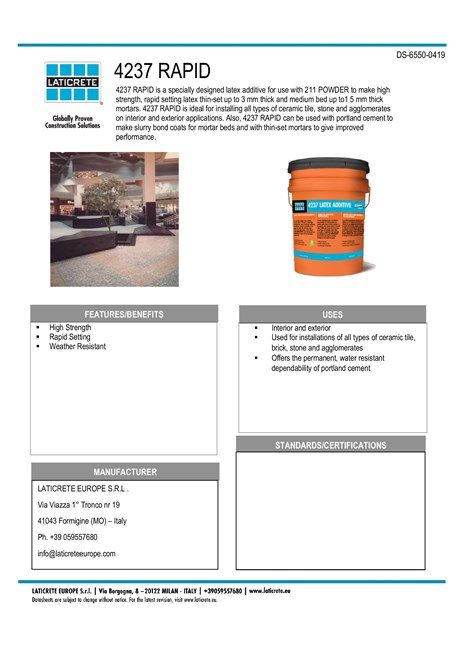 LDS6550 4237RS Rapid Latex Additive (en)