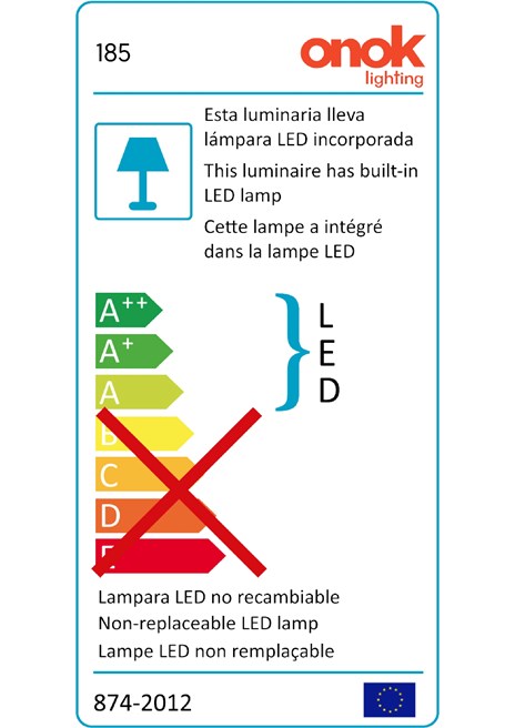 Led Lighting Label 185 Spotlight By ONOK Lighting
