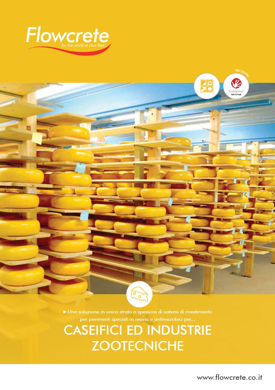 Flowcrete Italy Dairy and Cheese brochure (it)