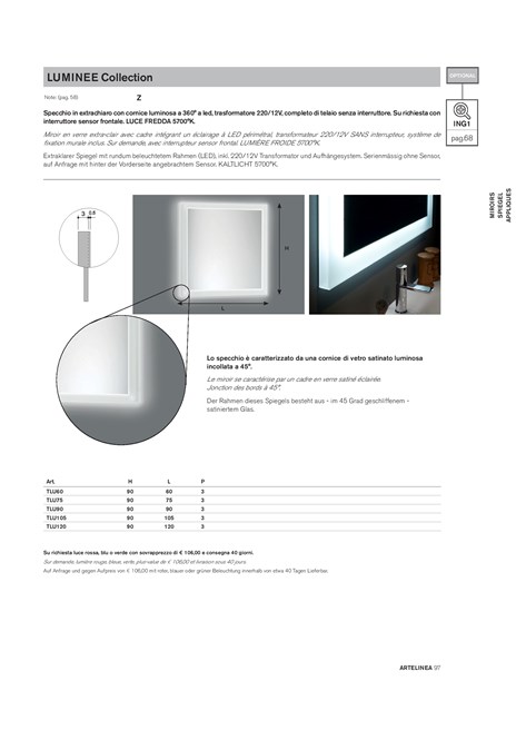 Catalogo Luminee (it,fr,de)