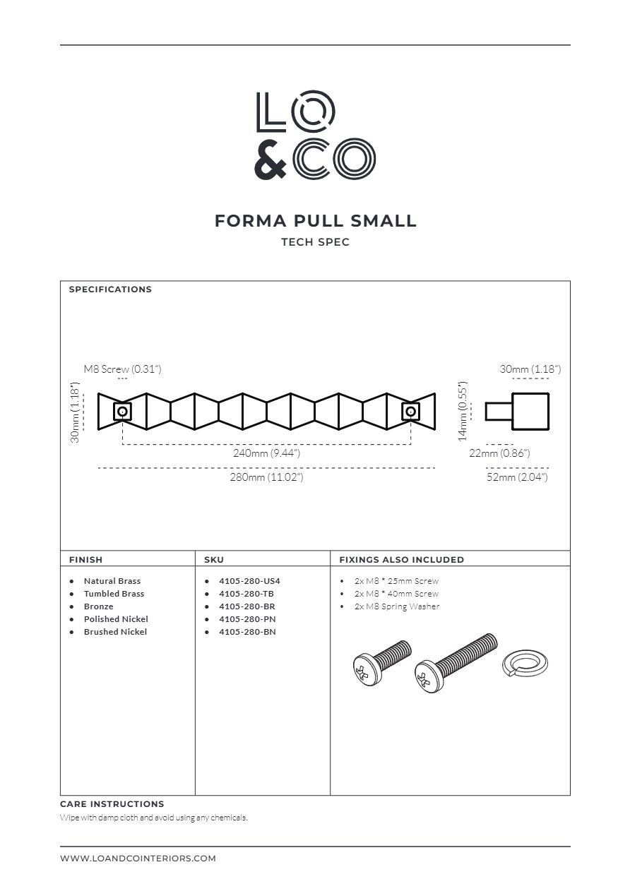 Catalogo Forma Pull Small (en)