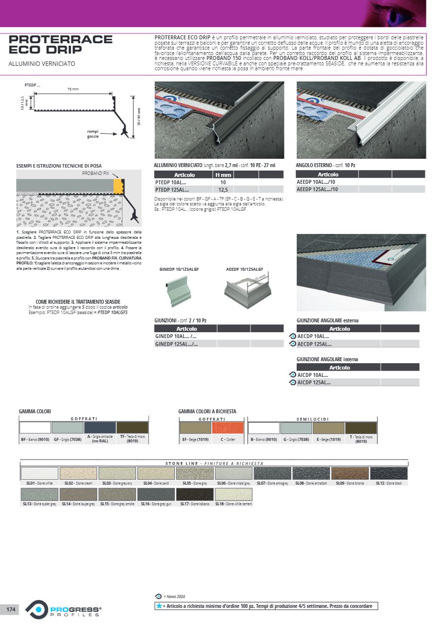 Catalogo PROTERRACE ECO DRIP (it)