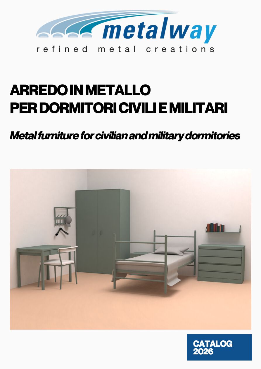 Metalway - Arredo in metallo per dormitori civili e militari (it, en)