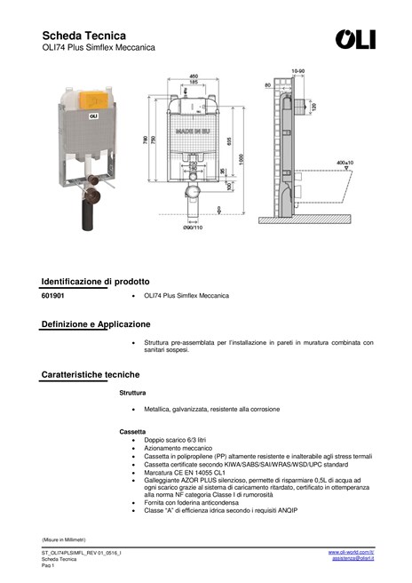 Catalogo OLI74 Plus Simflex Meccanica (it)