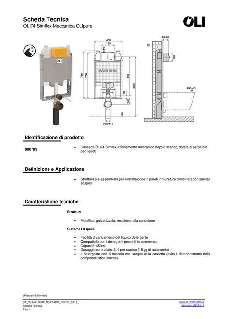Catalogo OLI74 Simflex Meccanica OLIpure (it)