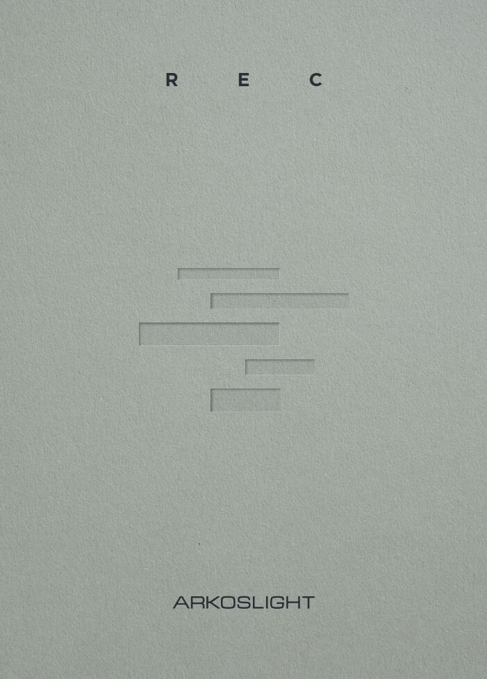 REC SLIM Aluminium wall light By Arkoslight | design Rubén Saldaña Acle