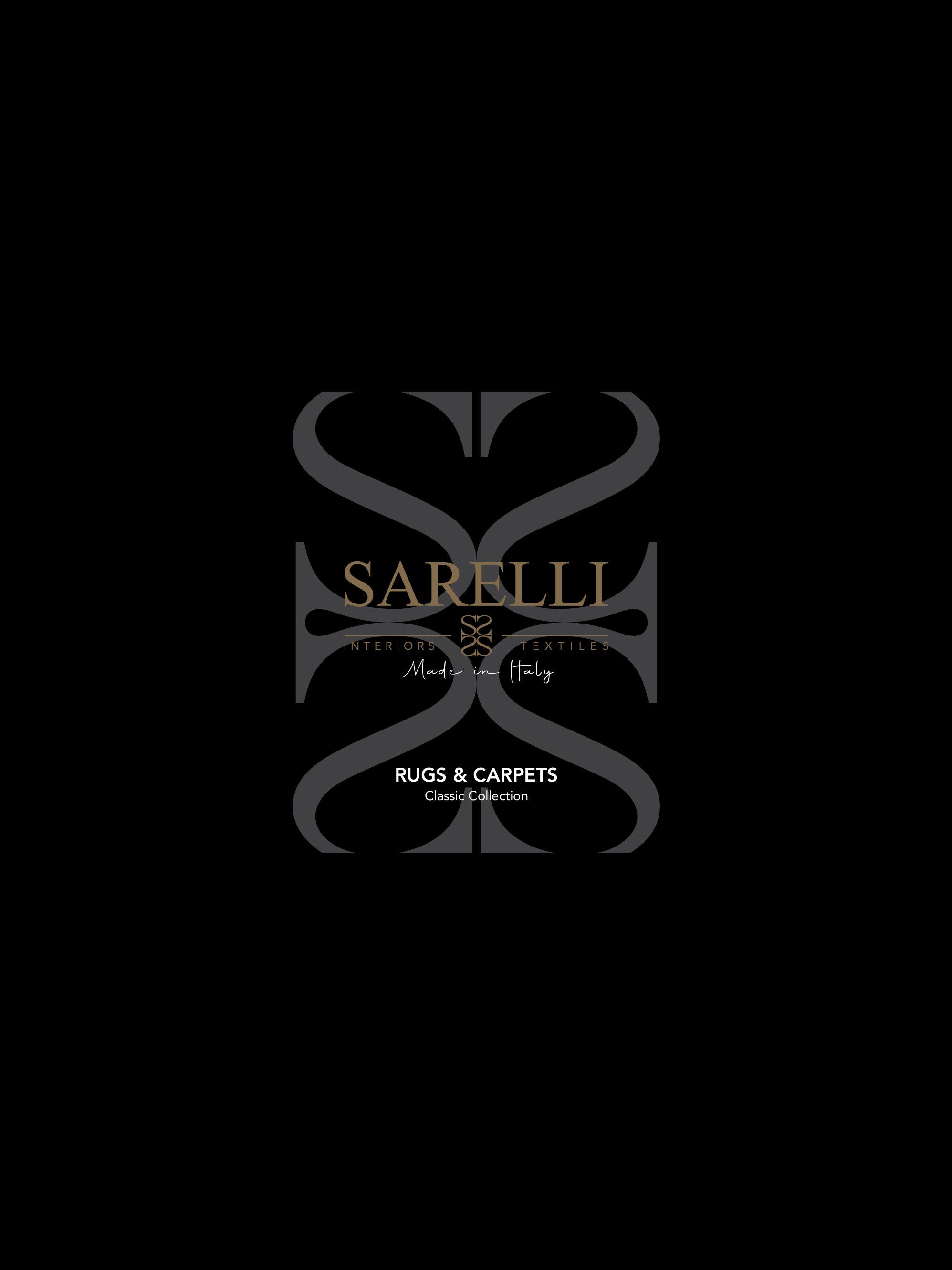 CHAMPAGNE FLORA TABLEAU Rug By Sarelli Interiors Textiles