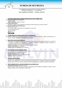 PREVIT scheda di sicurezza
