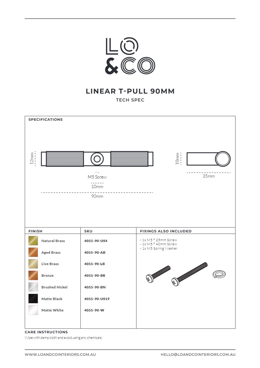 Catalogo Linear T-Pull (en)