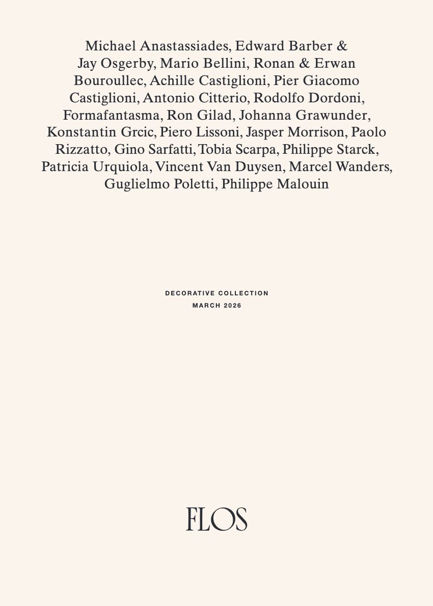 Flos - Decorative Collection 2026 (it, en)‎