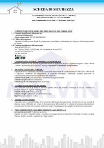 SILTHERM PRIMER scheda di sicurezza