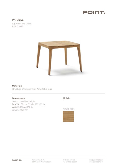 SQUARE SIDE TABLE PARALEL (en)