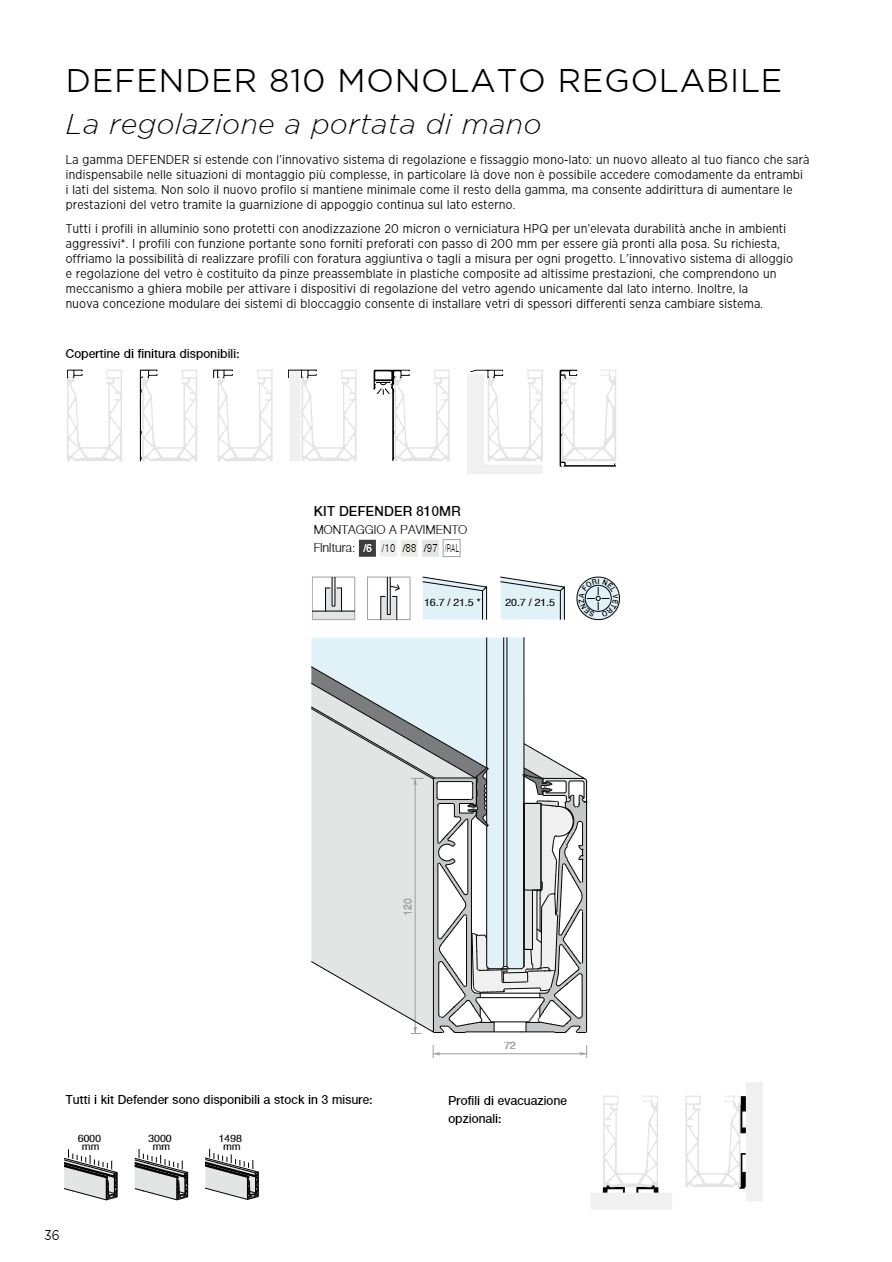 Catalogo Defender 810 MR - Scheda tecnica (it)