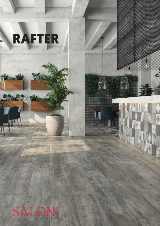 RAFTER | Wall/floor tiles with wood effect Rafter Collection By Saloni