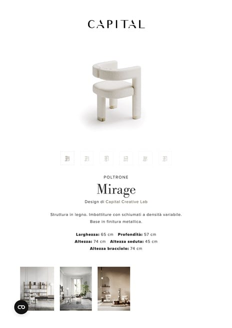 Catalogo Scheda Tecnica MIRAGE (it)