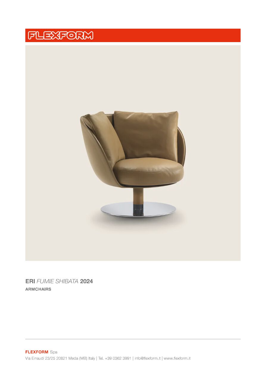 ERI アームチェア By Flexform