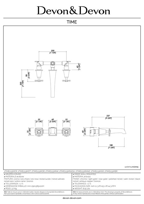 Catalogo TIME - 2TIME233MCR