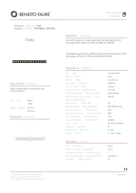 Catalogo TRAM 4737 (en)