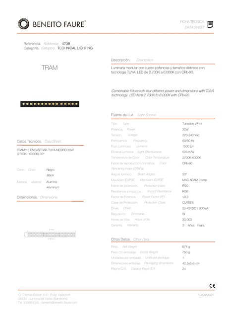 Catalogo TRAM 4738 (en)