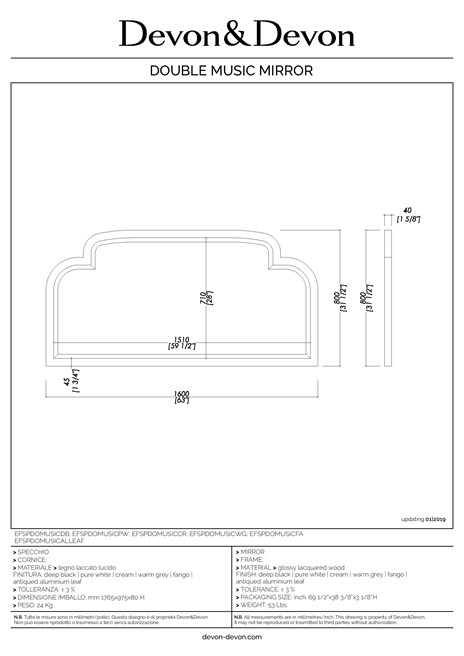 Catalogo Scheda Tecnica DOUBLE MUSIC (it, en)