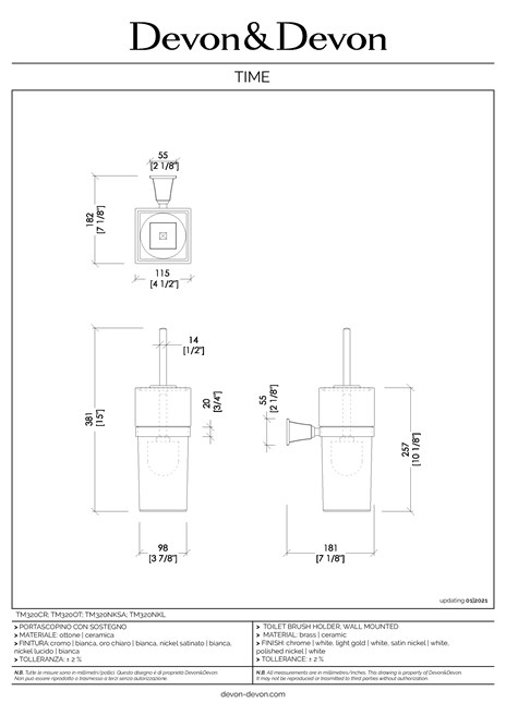 Catalogo Scheda Tecnica TIME (it, en)
