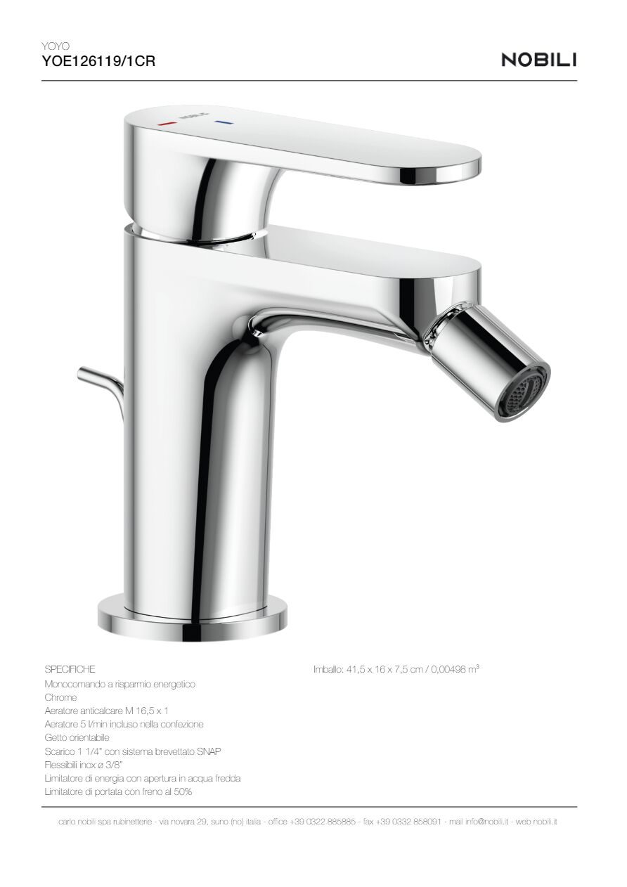 Catalogo YOE126119/1 (it)