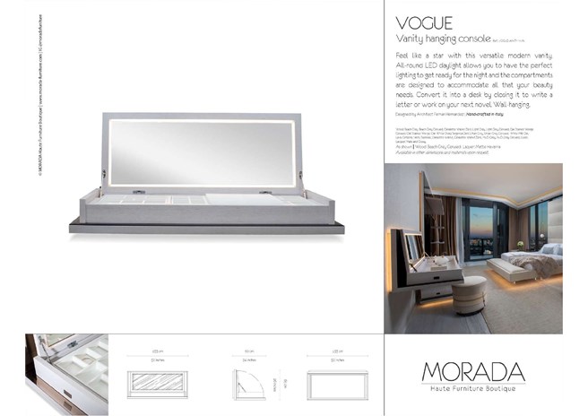 VOGUE | Dressing table Vogue Collection By MORADA design Fernan I ...