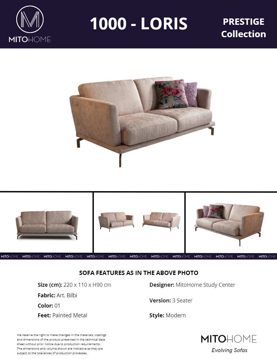 LORIS Sofa By MitoHome