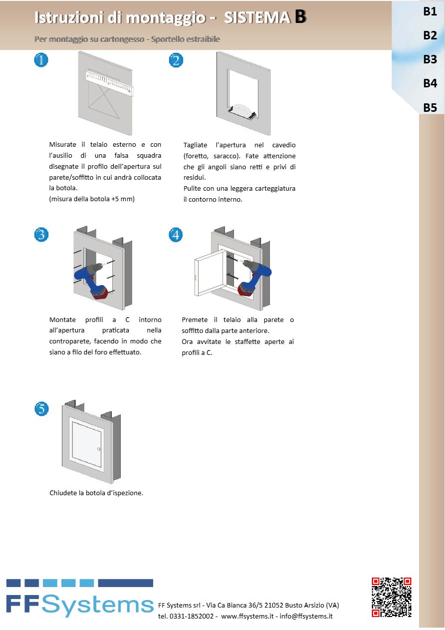 Catalogo MANUALE DI MONTAGGIO LAMIERA SU CARTONGESSO (it)