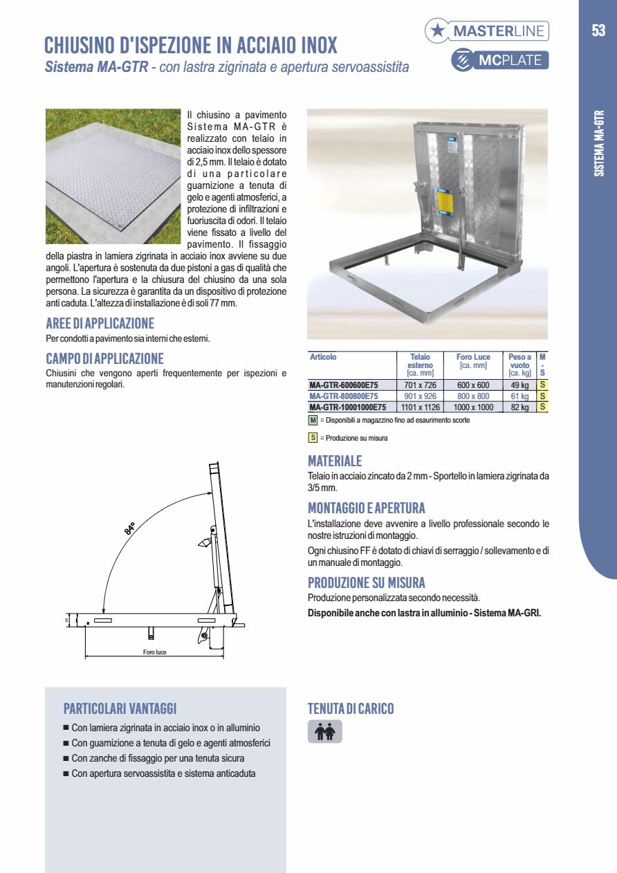 Catalogo MA-GTR INOX (it)