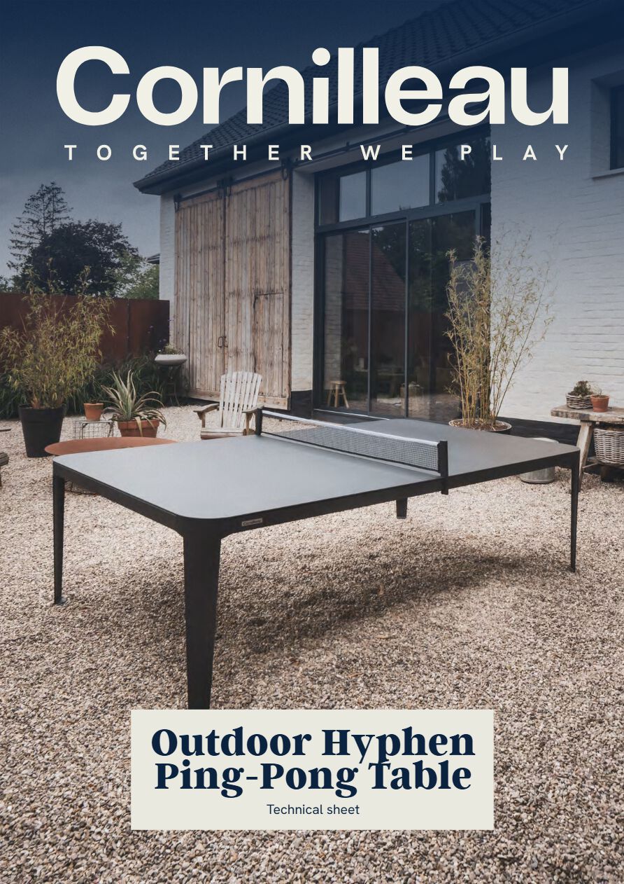 Catalogo Hyphen outdoor Ping pong table (en)