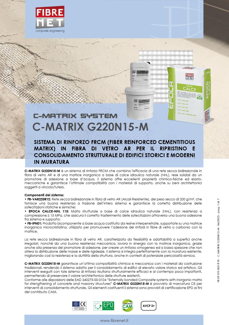 Catalogo C-MATRIX G220N15-M (it)