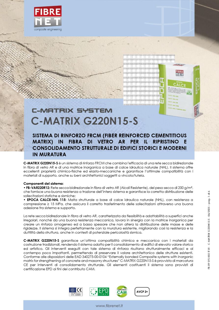 Catalogo C-MATRIX G220N15-S (it)