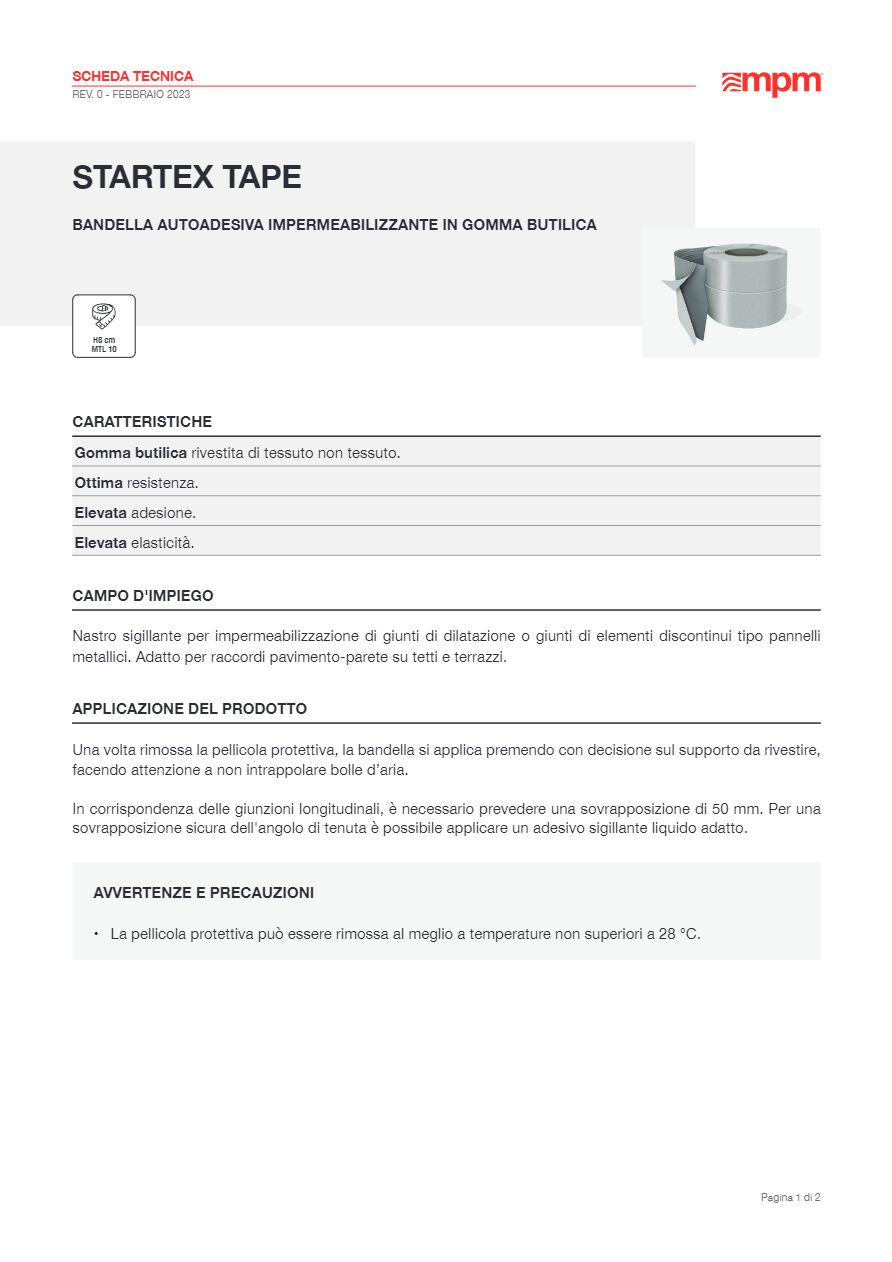 Catalogo STARTEX TAPE (it)