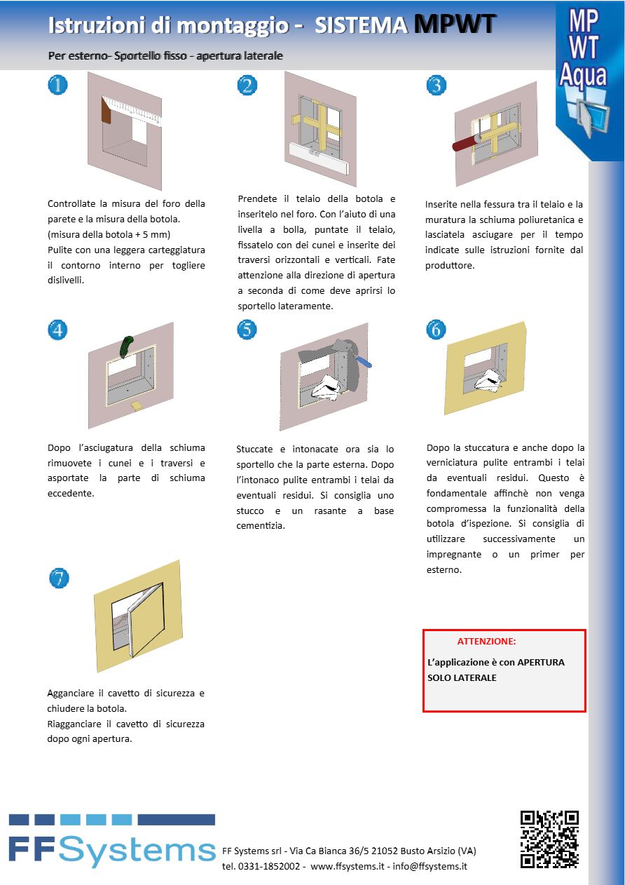 Catalogo MANUALE DI MONTAGGIO MPWT (it)