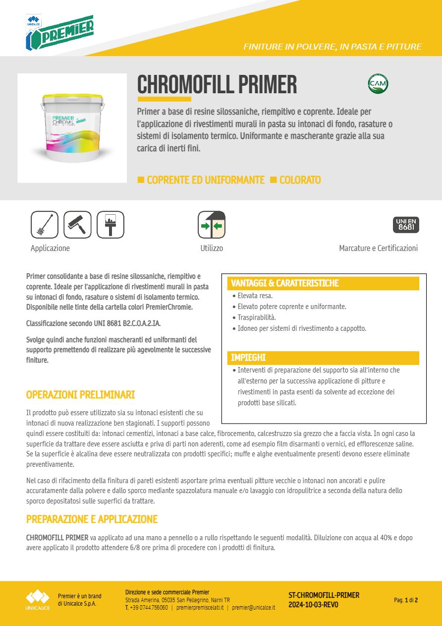 Catalogo CHROMOFILL PRIMER (it)