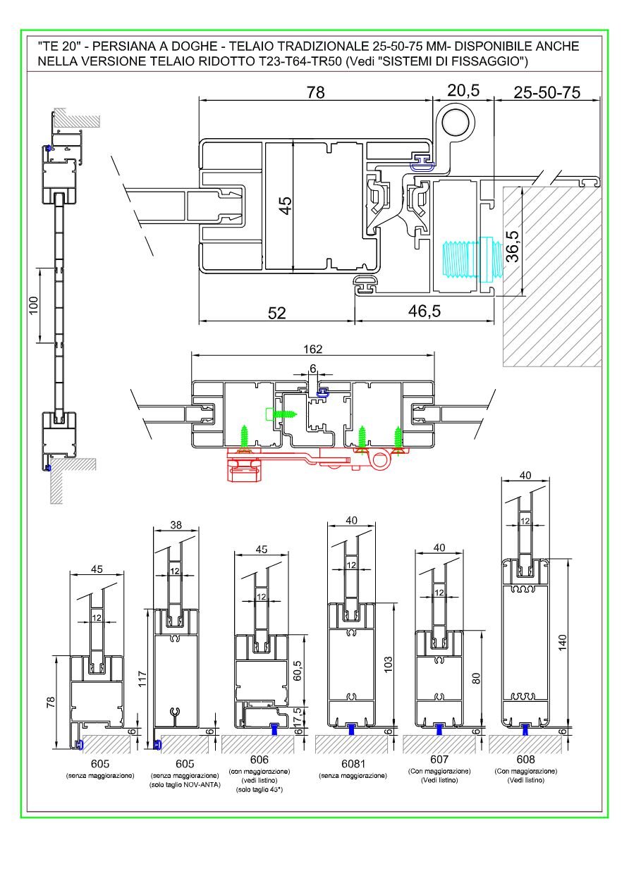 Catalogo Persiana Doghe - TE 20 (it)