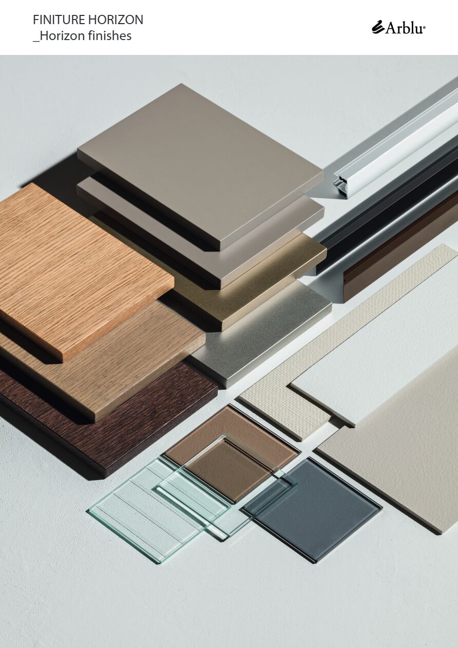 Arblu - Horizon System - Finiture (it, en, fr, de)