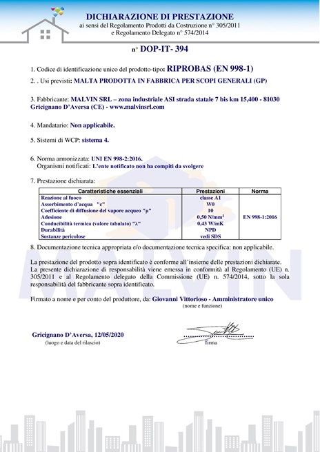 dop 394 RIPROBAS (998-1)