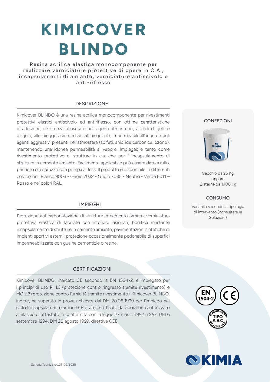Catalogo KIMICOVER BLINDO (it)
