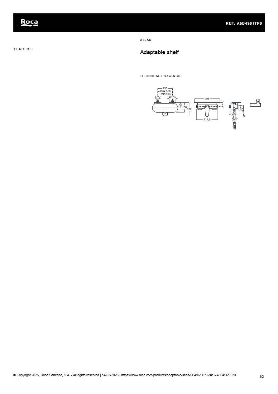 Atlas A5B4961TP0 (en)