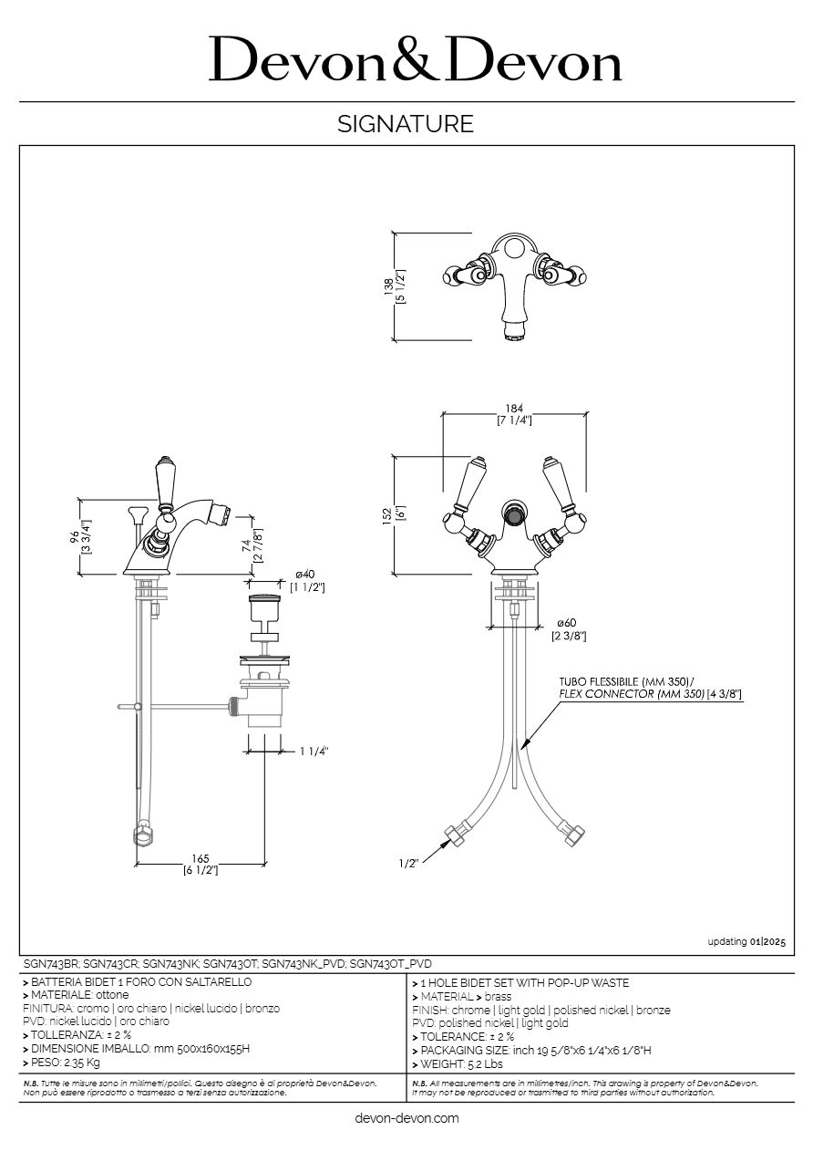 Catalogo Signature SGN743 (en, it)
