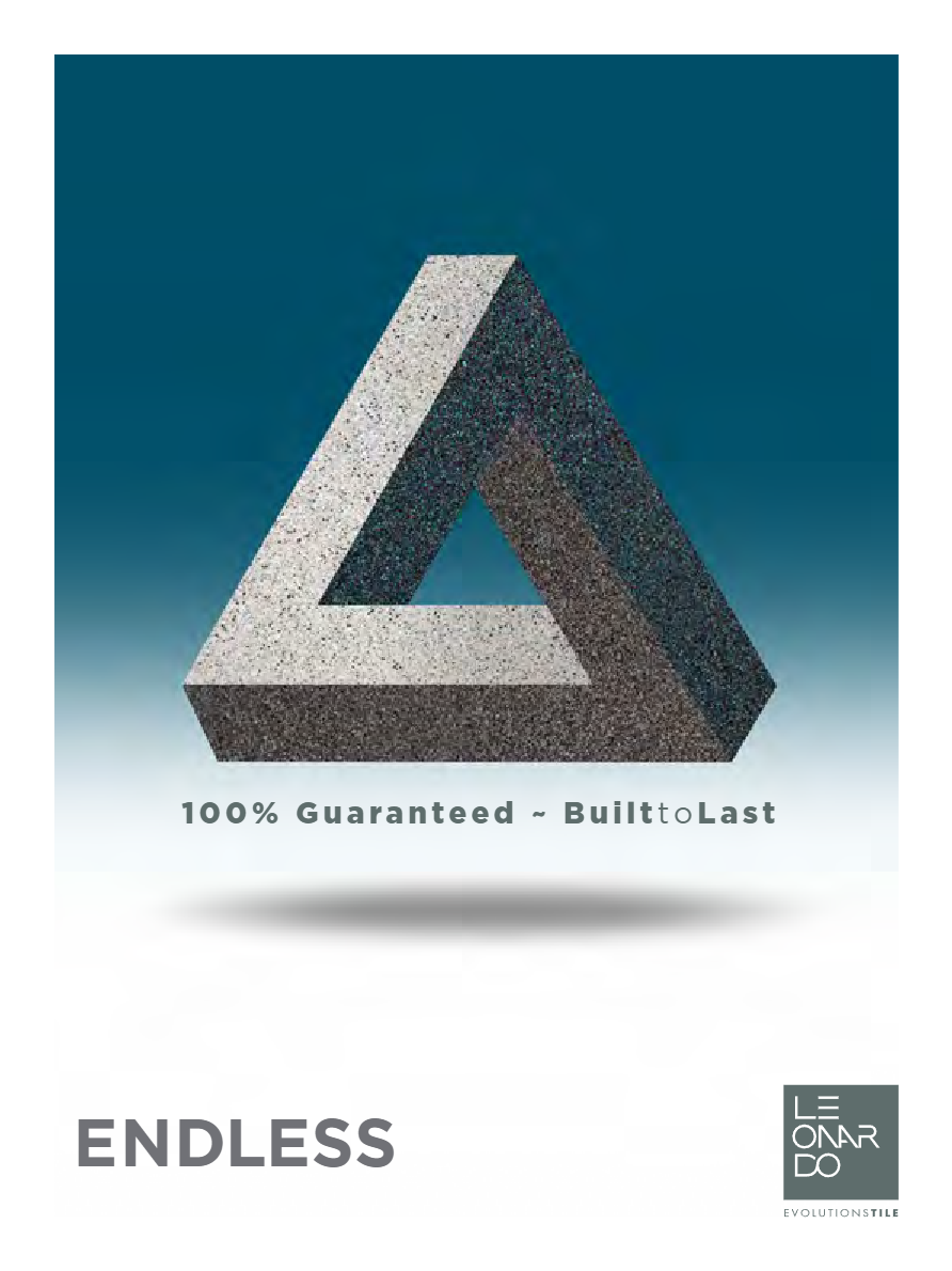 ENDLESS R Fullbody porcelain stoneware wall/floor tiles By Leonardo