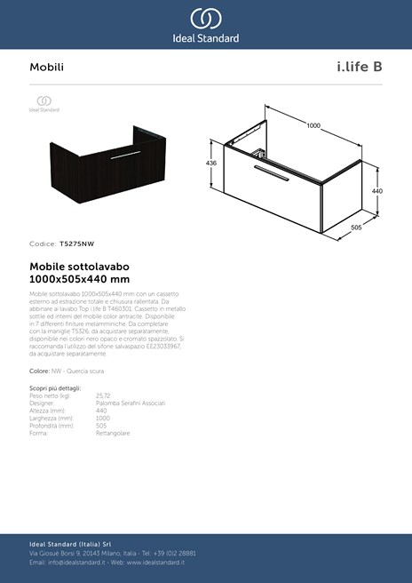 i.lifeB - T5275NW (it)
